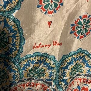 Johnny Was Multicolor Full Size Scarf